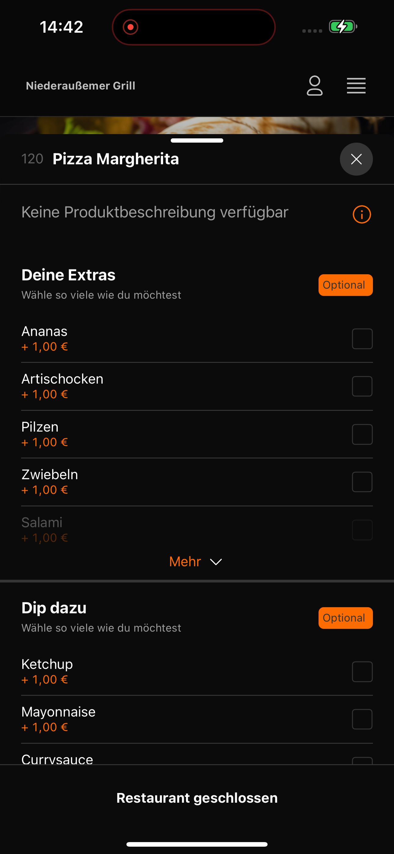 Niederaußemer Grill screenshot 7