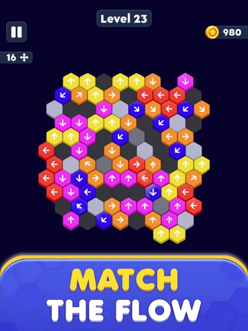 Hexa Move Away iPad screenshot
