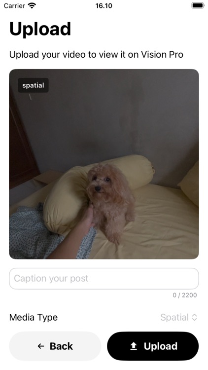 Realy, Upload Spatial Memories