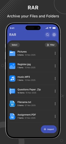 RAR - UnZIP & UnRAR screenshot