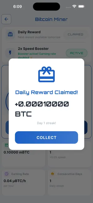 Bitcoin Mining: BTC Miner screenshot 3