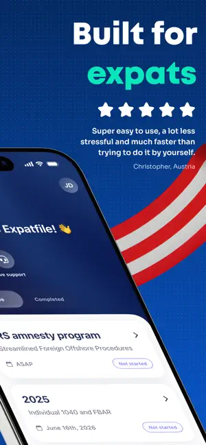 Expatfile - US Expat Taxes screenshot 2