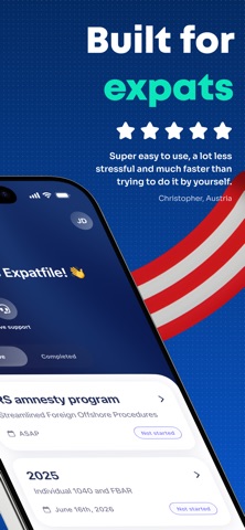 Expatfile - US Expat Taxes screenshot
