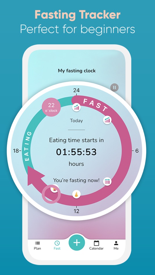 #2. IF: Intermittent Fasting 16:8 (iOS) Podle: 5W APPS GmbH