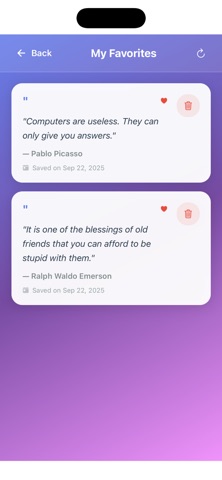 Quotify: Daily Inspiration screenshot