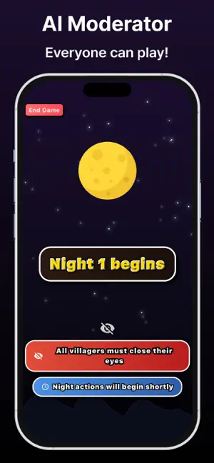 Wolfia - AI werewolf & mafia screenshot 2