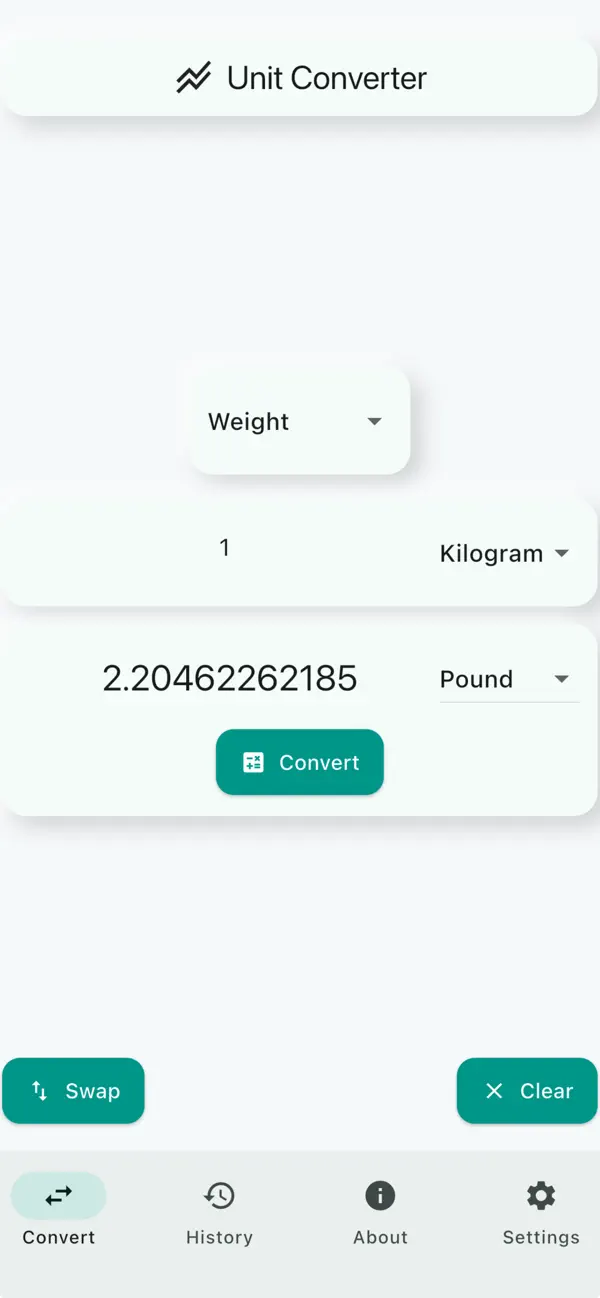 #4. Unit Buddy Convertly (iOS) Ved: Toiseef Siraj