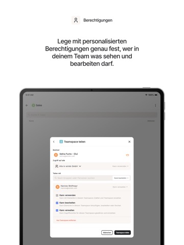 winkk AI iPad screenshot