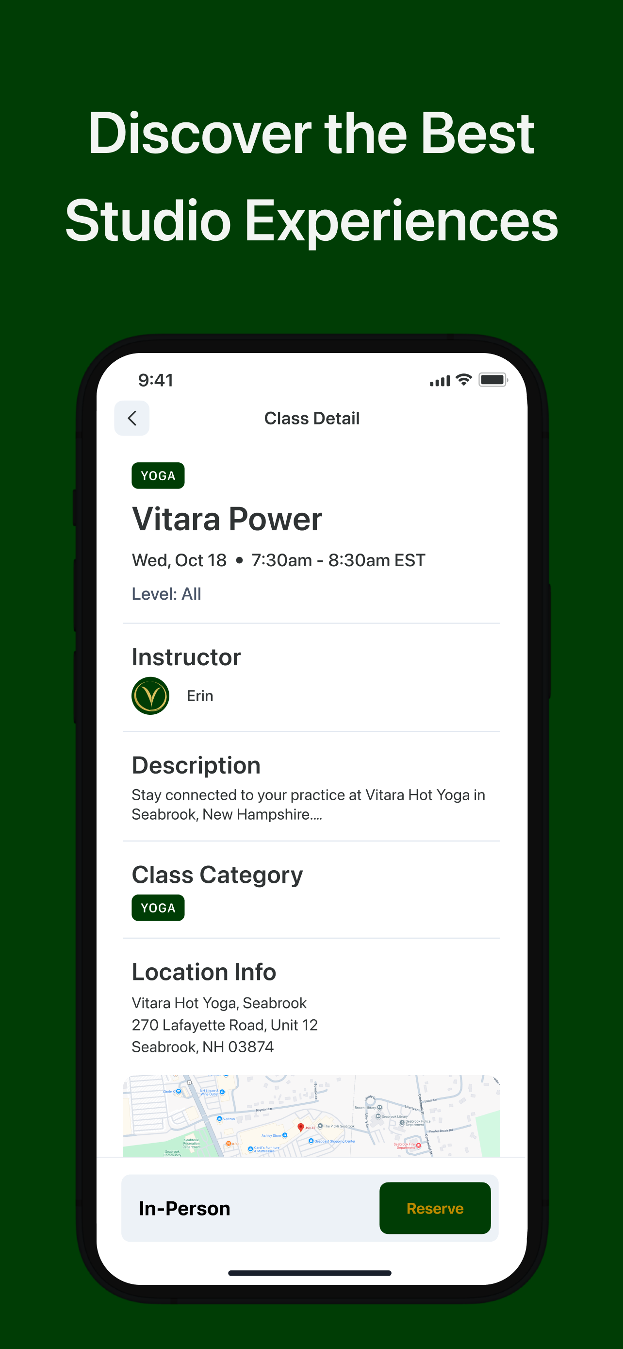 VITARA HOT YOGA SEABROOK NH
