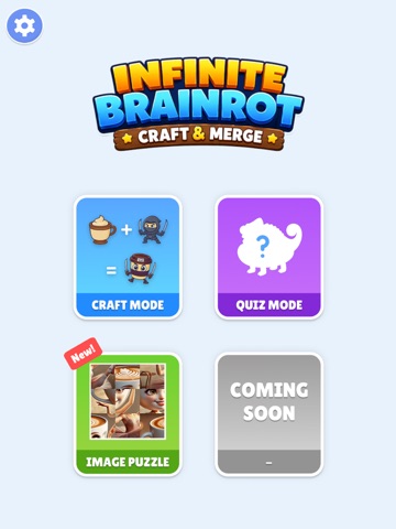 Infinite Brainrot: Craft Merge iPad screenshot