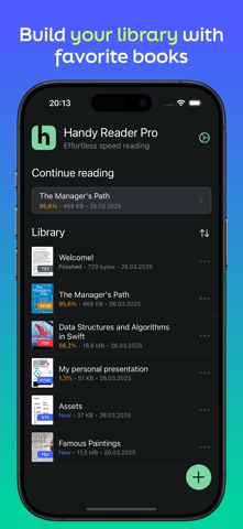 Handy Reader - Speed Reading Screenshot 2 of 4
