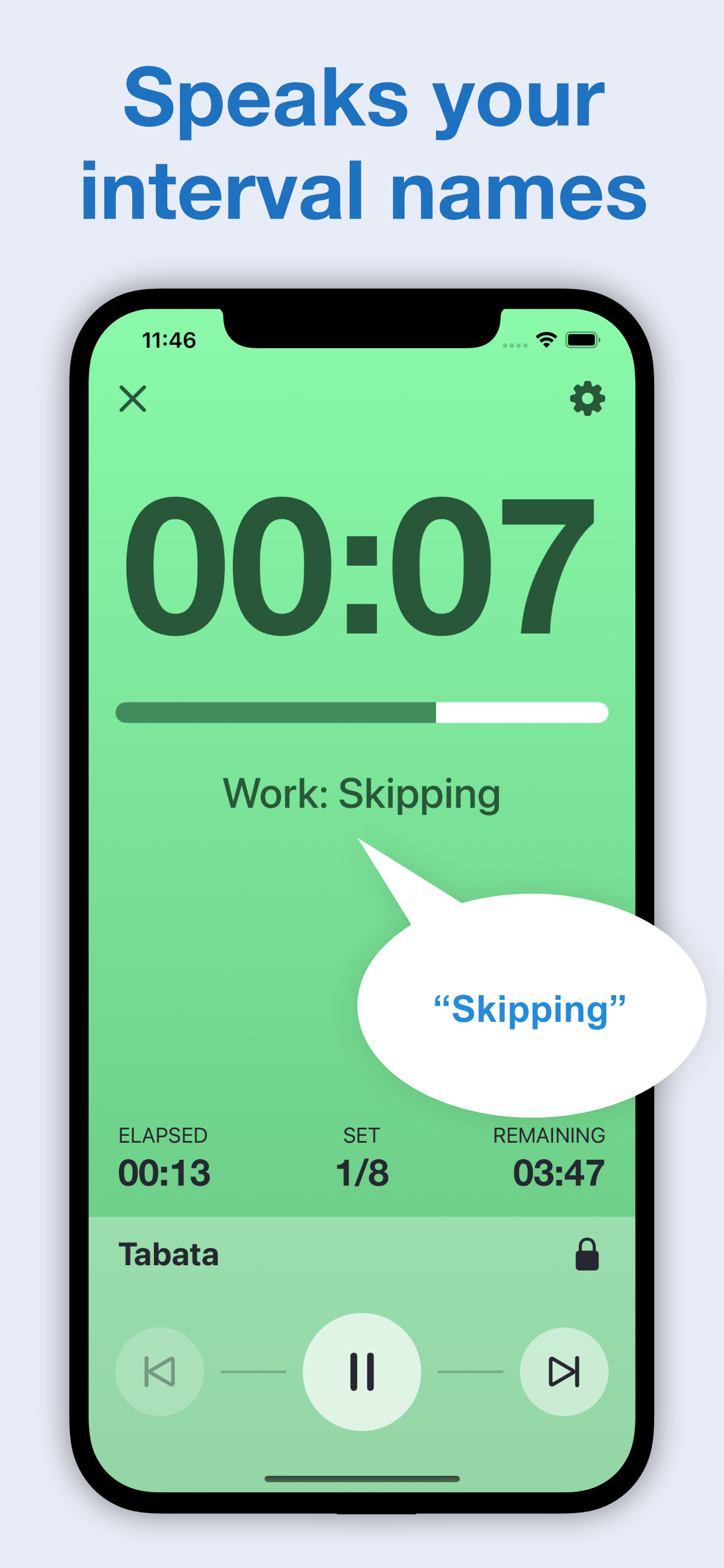 Hi Timer: interval timer, HIIT