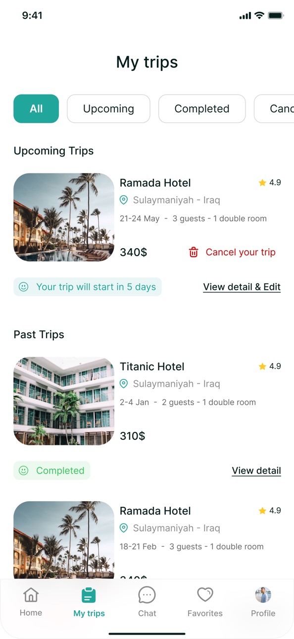 iPhone screenshot