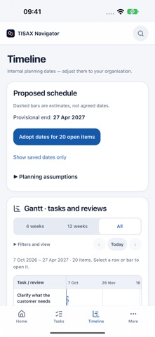TISAX Navigator Screenshot 3 of 4