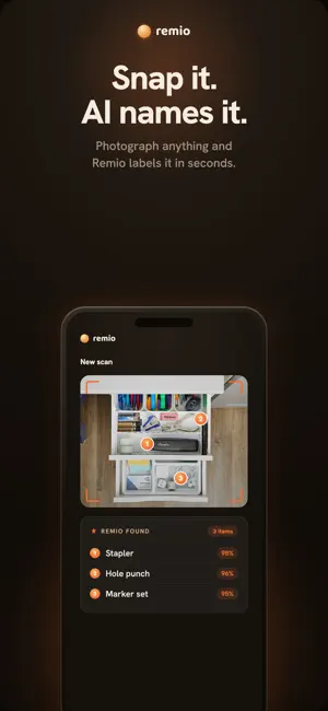 Remio: Home Inventory screenshot 1
