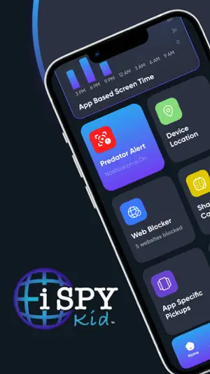 iSpy Kid Parental Controls App screenshot 1