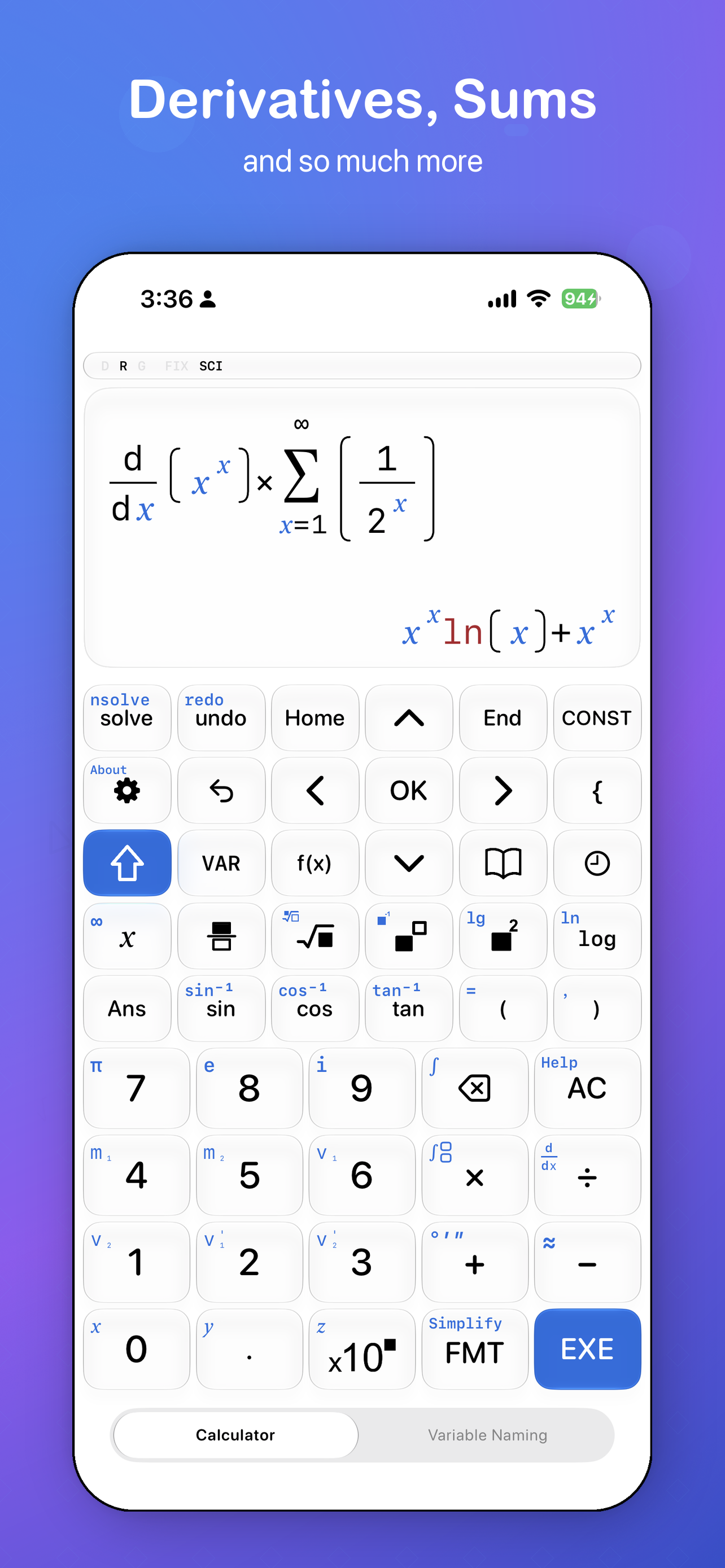 CasCalc Calculator screenshot 3