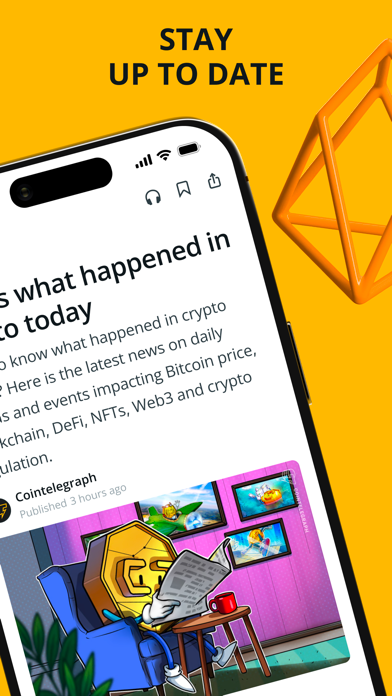Cointelegraph: Crypto News iPhone screenshot 3 - Finance app