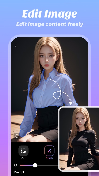 Midoll-Create&Chat AI girl screenshot-5