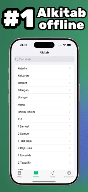 Alkitab Offline ⋅ AlkitabKit iPhone screenshot 1