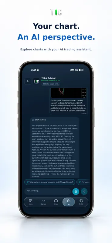 TIC: AI Trading Journal screenshot 3 of 10