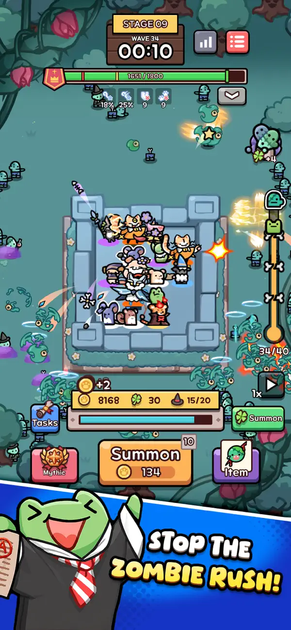 Wizzy Animals : Defense iOS Mod IPA