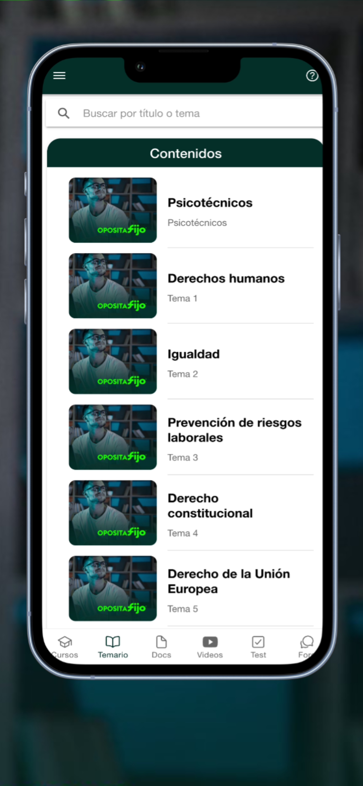 OpositaFijo screenshot 5