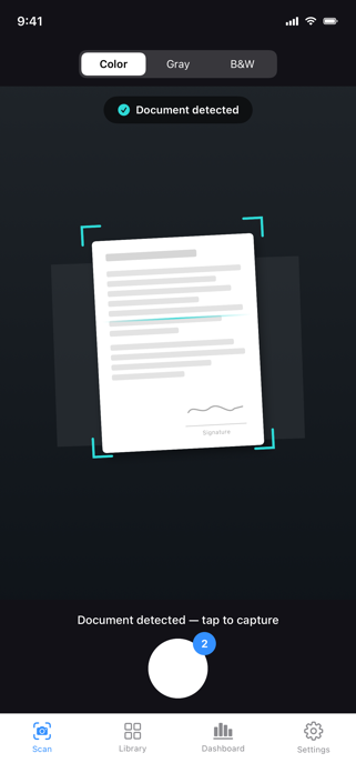 PDF Scanner - Scan & OCR Screenshot 1 of 5