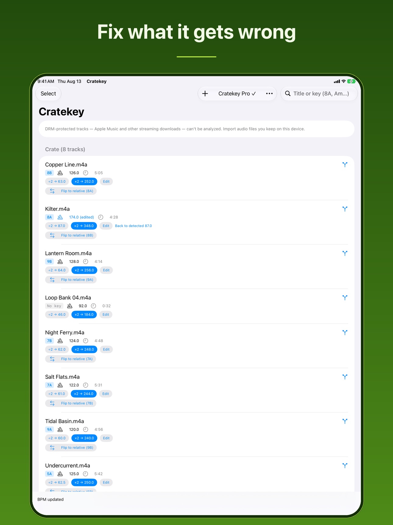 Screenshot 10 of Cratekey: DJ Key Finder