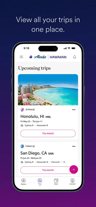 Alaska Hawaiian iPhone Screenshot 6
