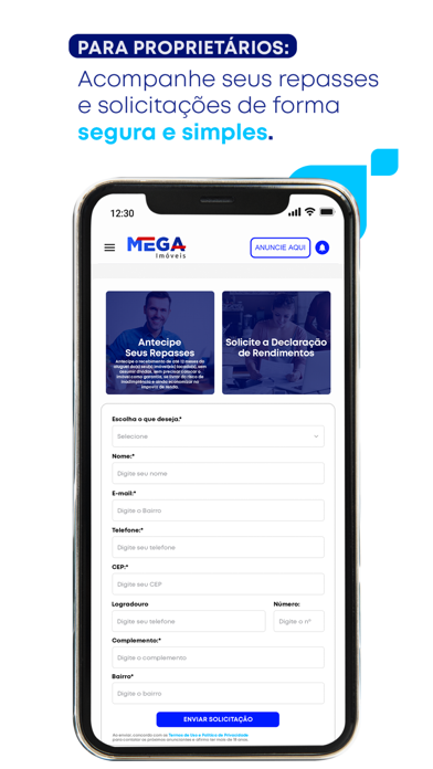 Mega Imóveis Screenshot