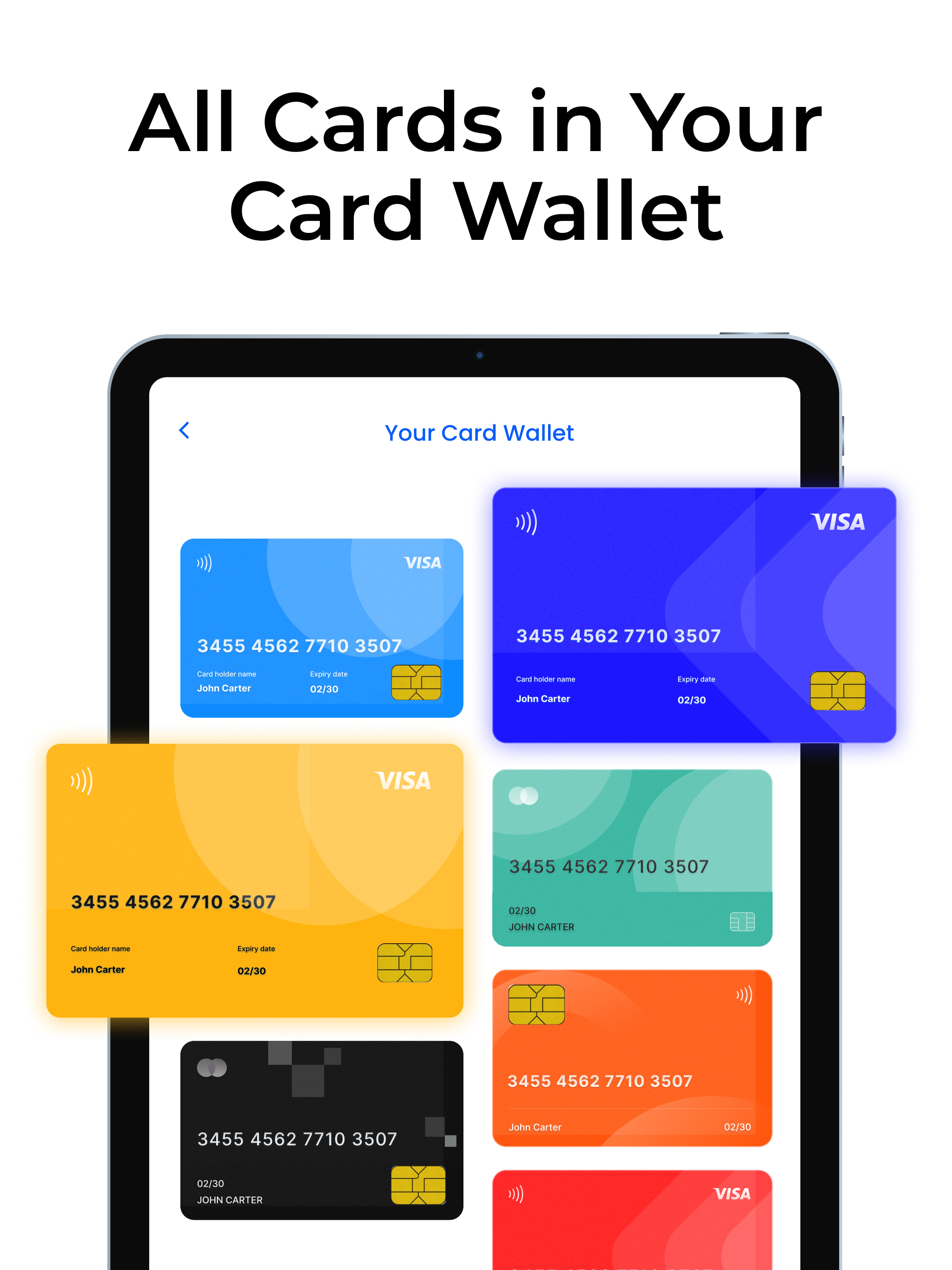 NFC Reader & Card Wallet