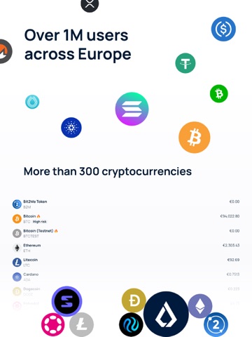 Bit2Me - Buy Cryptocurrencies iPad screenshot 2