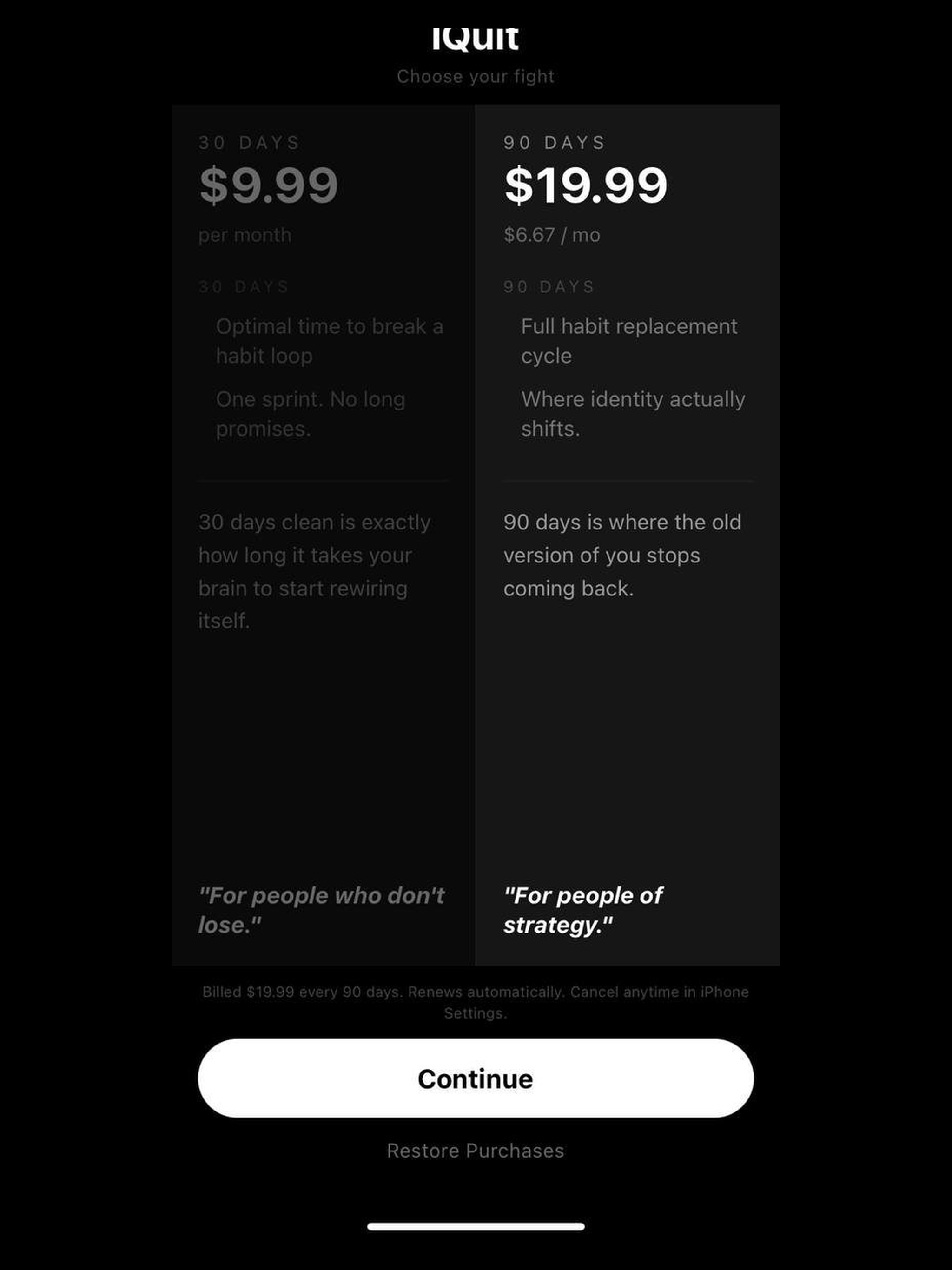 IQuit - Addiction Recovery screenshot 4