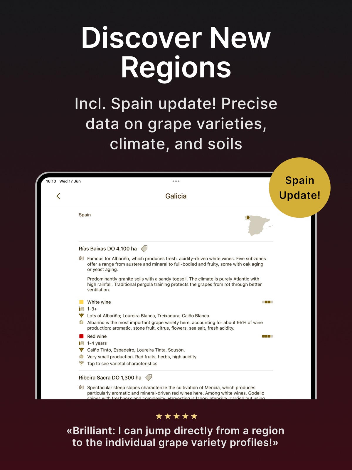 Wine Profiles & Vine Varieties ipad screenshot 3