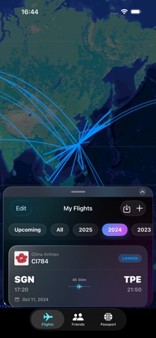 FlightDiaryApp Screenshot 1 of 3