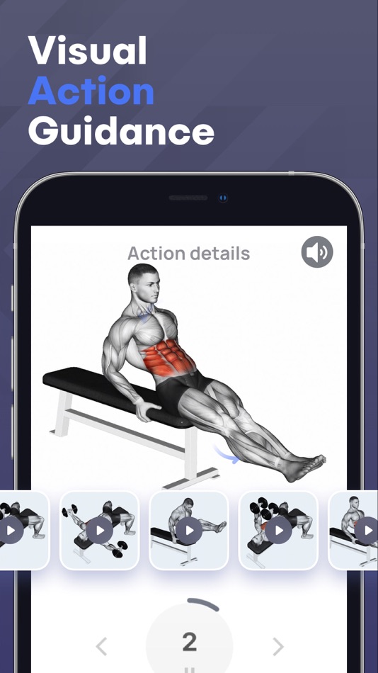 #3. Perfit-Men's Fitness Coach (iOS) By: Taihe Technology Limited