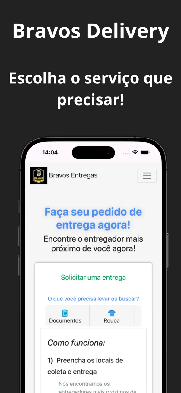 Screenshot #1 pour Bravos Delivery