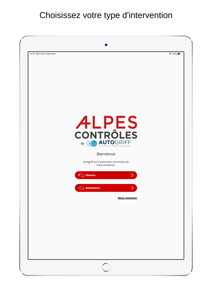 AUTOGRIFF pour ALPES CONTROLES