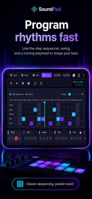 SoundPad: Sampler & DAW screenshot 1