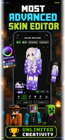 Editor, AI Skins for Minecraft Screenshot 2 of 7