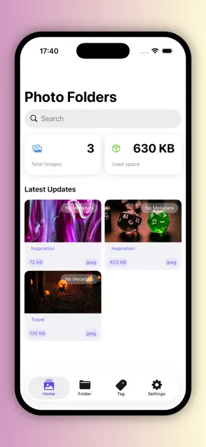 Photo Folders Tag Organizer screenshot 1