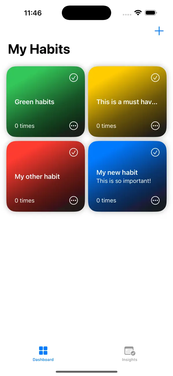 Screenshot #1 pour Habits Track