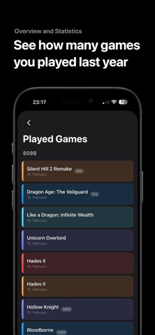 Pile of Shame - Game Tracker screenshot