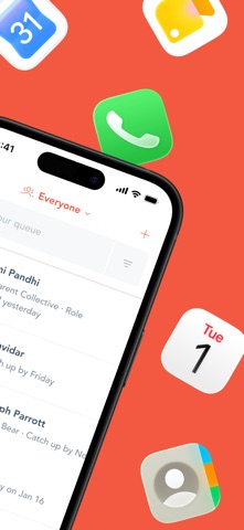 Queue Personal CRM screenshot