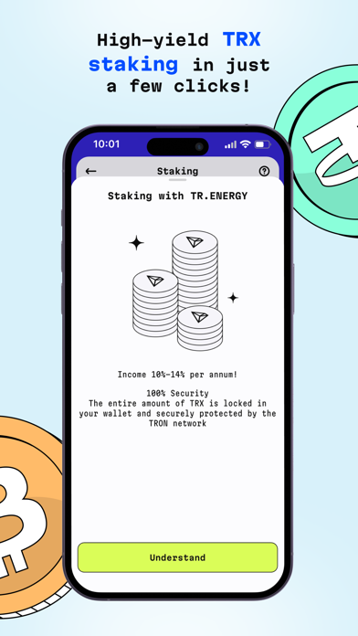 TR.ENERGY: Tron & USDT Wallet screenshot