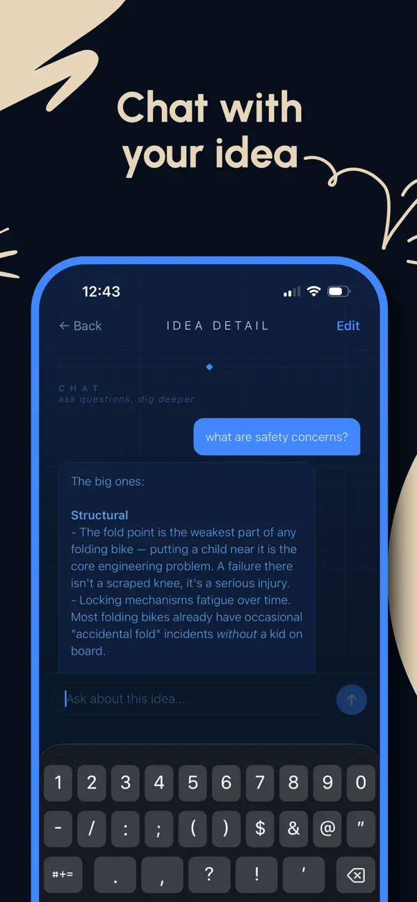 Screenshot #3 pour blueprint - idea journal