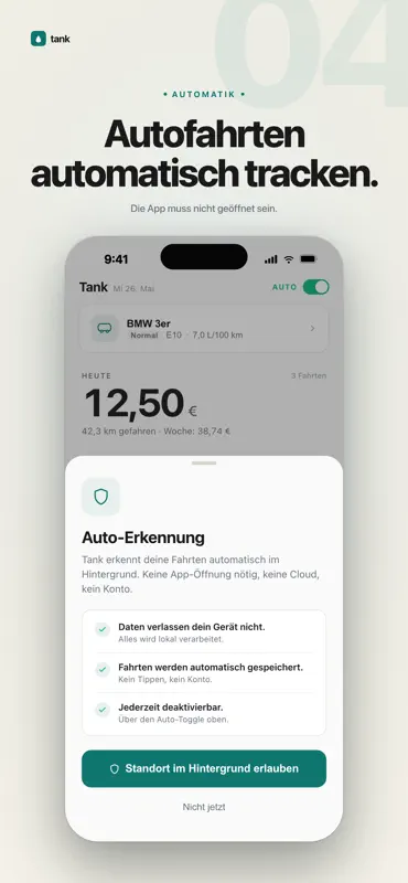 Tank: Spritkosten teilen screenshot 5 of 5