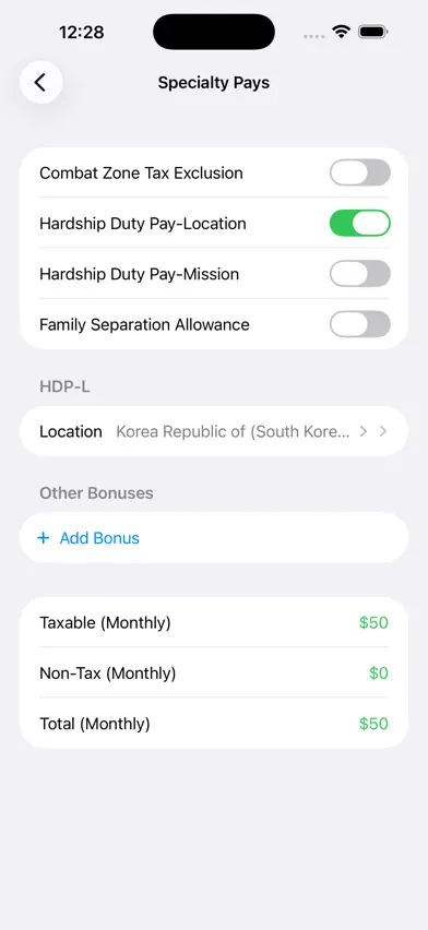 Military Net Pay screenshot 5