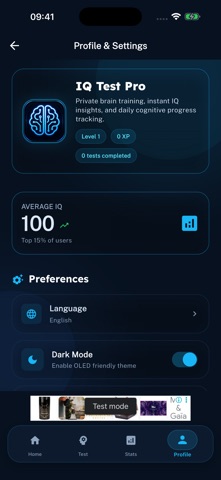 IQ Test Pro AI Screenshot 8 of 8